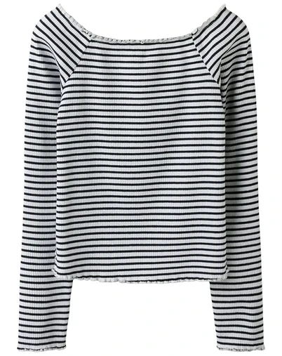 Namer It - NKFForta Slim Top - Navy Blazer
